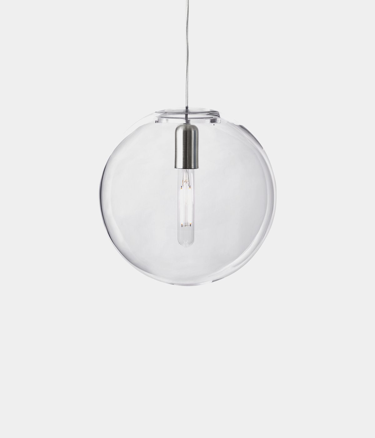 Luna Lamp Clear by Swedish designer Alexander Lervik