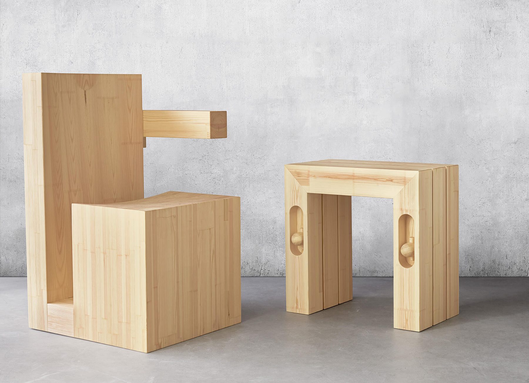 Hemvist – Furnitures by Swedish designer Alexander Lervik